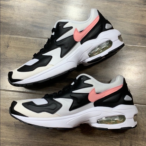 • NIKE AIR MAX2 LIGHT white/bleached coral-black W - Picture 6 of 16